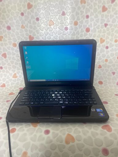 新店 即使用可能 日本製 茶色 ノートパソコン 中古良品 14型ワイド SONY VAIO VPCEA4AFJ Core i5 4GB DVDRW 無線 Bluetooth Win10 Office