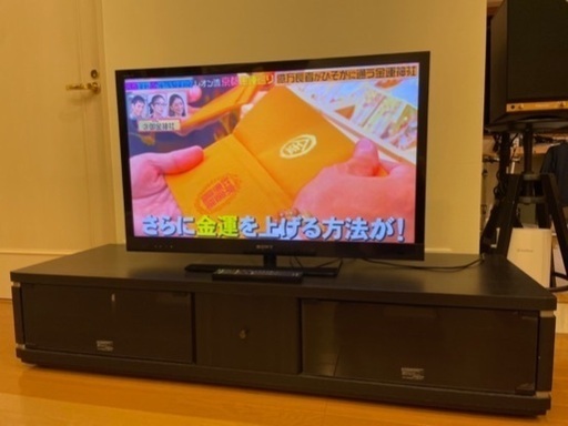 SONY40インチテレビ台付き 9月9日まで SONY 40型テレビ テレビ台