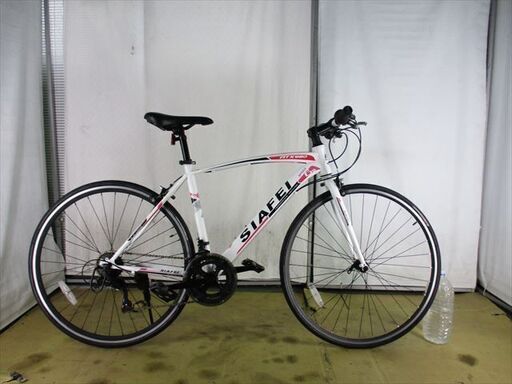 B590★15800円★整備済み スポーツ中古自転車 SIAFEI　ホワイト【クロスバイク】