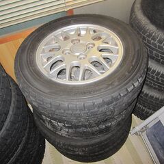 スタッドレスタイヤ165-70-R13 4本セット