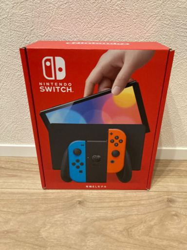 【最新モデル❗️】Nintendo Switch 任天堂スイッチ　有機EL 本体　新品未使用未開封　マガジン、保護フィルム付き