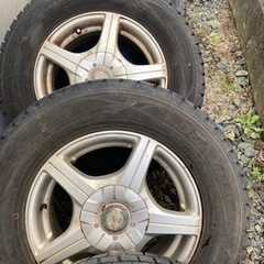 【ネット決済・配送可】195/70r14スタッドレス