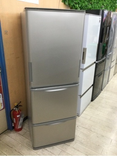 ★SHARP 350L 冷凍冷蔵庫 SJ-W352D-N 2018年製