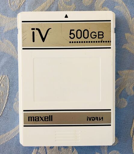 iVDR-SカセットHDD　500GB　maxell　M-VDR500G.C　日立Wooo用　値下