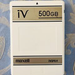 iVDR-SカセットHDD　500GB　maxell　M-VDR...