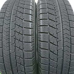 20年製 新品時のイボ・ラインあり BS製スタッドレスタイヤVRX ダイハツ純正アルミ付 155/65R14⑬