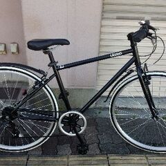 中古自転車レッシグLASSIG★ブラック黒★クロスバイクスポーツバイク 中古自転車レッシグLASSIG☆ブラック黒☆クロスバイクスポーツバイク