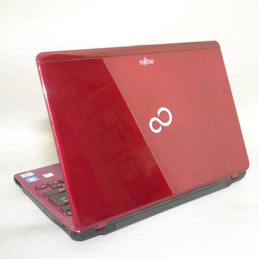 新品SSD 日本製 レッド 美品 ノートパソコン 13.3型 富士通 SH54/G 第2 ...