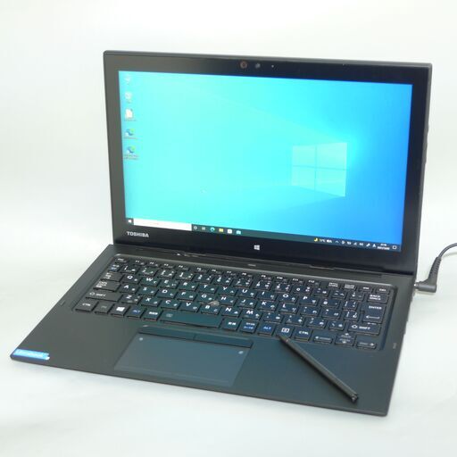 高速SSD タブレット 中古良品 ノートパソコン Windows10 フルHD 12.5型 東芝 Z20t-C 第6世代Core m5-6Y57 8GB 無線 Bluetooth Office