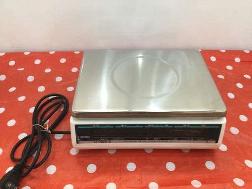 電気抵抗線式はかり　計量料金はかり　イシダLC-NEO2 中古品　秤量3000g/6000g 2019年製 電気抵抗線式はかり 計量料金はかり イシダLC-NEO2 中古品 秤量3000g/6000g