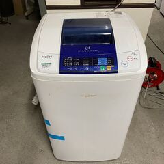 【無料！】Haier 5.0kg洗濯機 JW-K50F 2013...