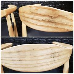 【10520】北欧デザイン・ダイニングチェア2脚セット・デザイナーズチェア