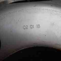 キャンターなどのスタッドレス用に６本セット。１５インチスチールホイール 15×5J 115-8T 6穴