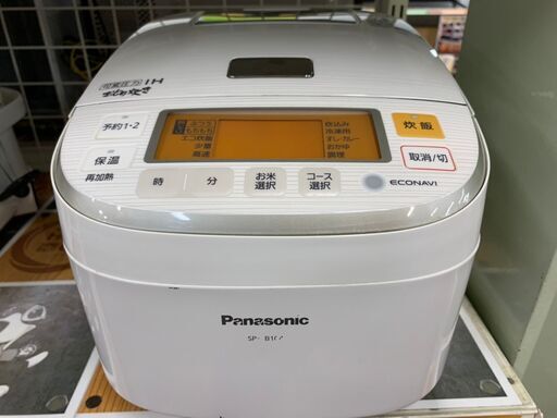 パナソニック SR-PB104 炊飯器 2015年製 5合 中古品 店頭展示品