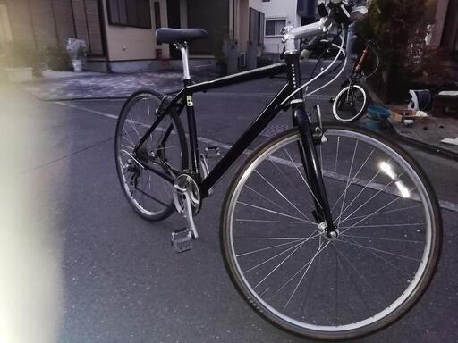 riteway shepherd city 700c クロスバイク　アルミ24速　500mm black 快適走行　引取限定　埼玉県狭山市