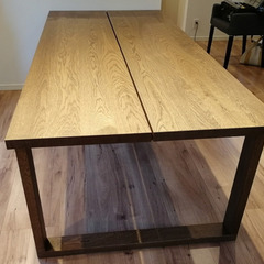 IKEA 高級6人掛けダイニングテーブル モールビロンガ 税込み9万円の商品