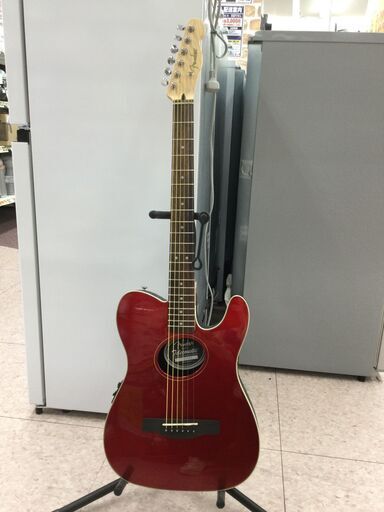 【お宝創庫中村店】Fender  Telecoustic 　RED  エレアコ