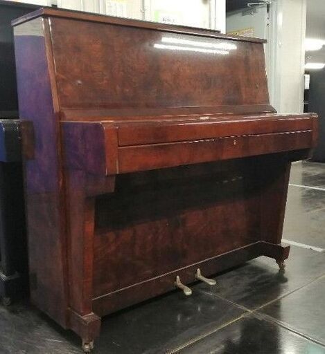 中古アップライトピアノ CASTLE ミニピアノ 高さ114cm 製造年不明