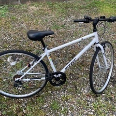 クロスバイク　　白