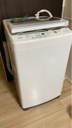 2021年製縦型式洗濯機　AQUA AQW-GV70J(W)