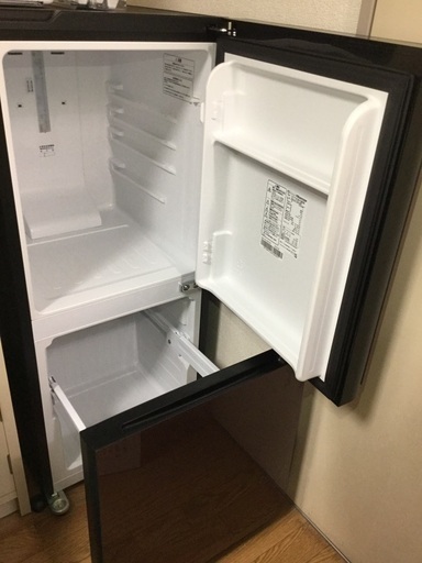 急募】2ドア冷凍冷蔵庫134L【取扱説明書つき】取りに来てくれる方限定  