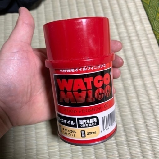 新品ワトコオイルナチュラル たくみ 多賀城の家具の中古あげます 譲ります ジモティーで不用品の処分