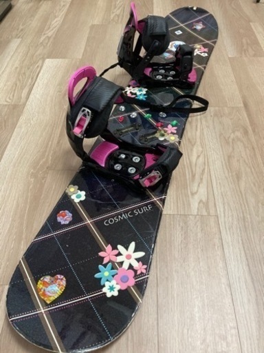 スノーボードと新品ビンディングとボードカバー 3点セット | hornnes.no