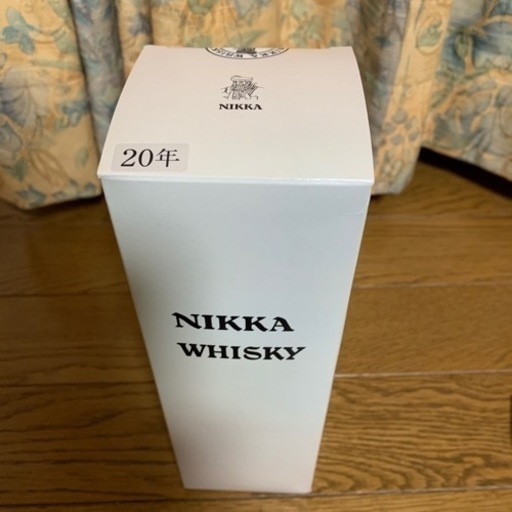 ニッカ 北海道余市蒸留所 原酒 20年 シングルカスク 500ml 60％ 箱付き