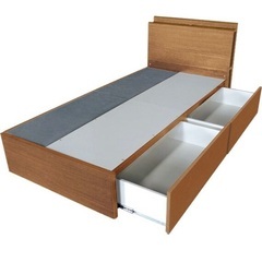 ニトリ ダブルベッド フレーム 収納 コンセント付き