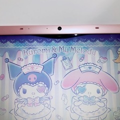 マイメロちゃん色のダイヤモンドピンクノートパソコン♡
