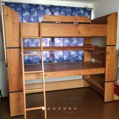 【値段交渉OK】ロフトベッド 元値25万
