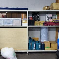 軽中量ボルトレス棚(耐荷重200kgタイプ・天地4段仕様)