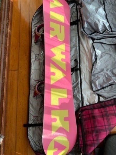 AIRWALK - AIRWALK エアウォークスノボード板、ブーツ、northpeakケースセット AIRWALK エアウォークスノボード板、ブーツ、northpeakケースセット
