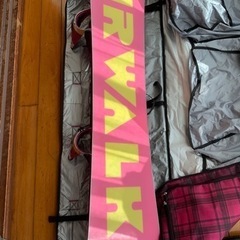 AIRWALK エアウォークスノボード板、ブーツ、northpeakケースセット