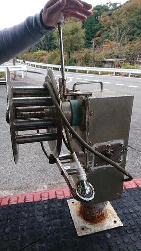 (お値下げ)釣り 巻き上げ機 サンパーゴールド 24v