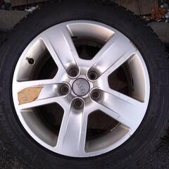 バリ山 アウディ A3 純正 16インチ スタッドレスSET 205/55R16 Audi純正ホイール スタッドレスタイヤセット 205/55r16 VRX3