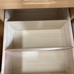 ほぼ未使用　学習机　椅子　ライト　　サイド引き出し付き