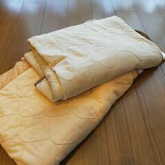 【ネット決済】ダブルサイズ　敷毛布パッド　2枚セット