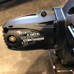 【中古】HITACHI 125mm集じん 丸のこ