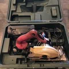 【中古】HITACHI 125mm集じん 丸のこ