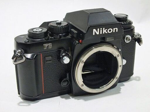 【苫小牧バナナ】Nikon/ニコン F3 MF一眼レフカメラ フィルムカメラ ボディのみ ブラック 現状渡し 人気のFシリーズ♪
