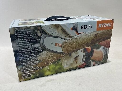 【苫小牧バナナ】展示ディスプレイ品 STIHL/スチール ガーデンカッター 家庭用チェーンソー 軽量タイプ GTA26♪