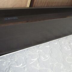 R078 跳ね上げダブルベッド、収納ボックス・引出し・ライト・コンセント付