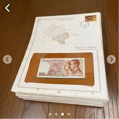 世界各国の公式紙幣 専用BOX付(48枚)