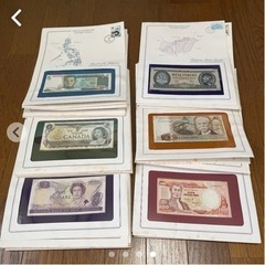 世界各国の公式紙幣 専用BOX付(48枚)