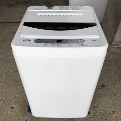 2017年 全自動洗濯機 ヤマダ電機 6kg YWM-T60A1 配達設置応談