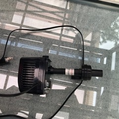 900ガラス水槽 ポンプ 上部濾過層 LEDライト