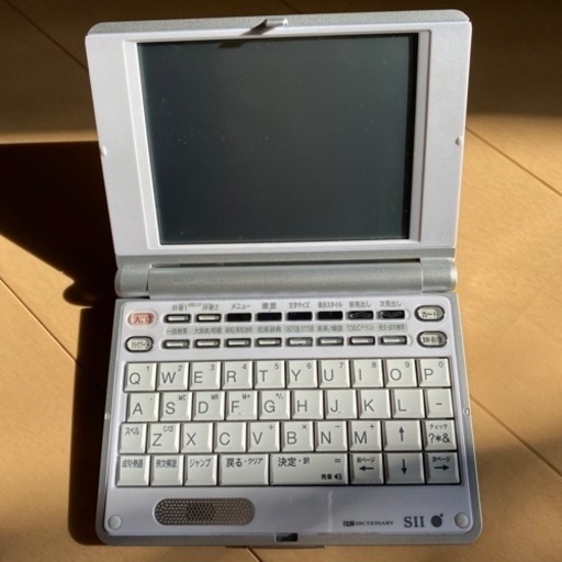 美品電子辞書英語上級モデル　セイコーインスツル