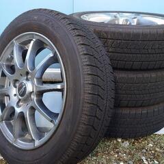 スタッドレスタイヤ　ブリザック　ＶＲＸ　アルミホイールセット155/65/14