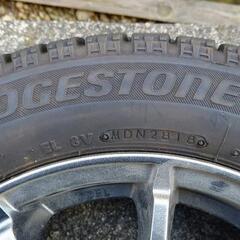 スタッドレスタイヤ　ブリザック　ＶＲＸ　アルミホイールセット155/65/14